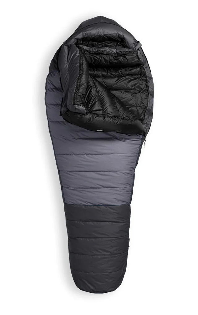 Feathered Friends down sleeping bag (specific model unspecified)