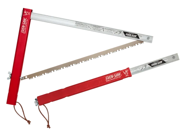 Sven-style folding bow saw