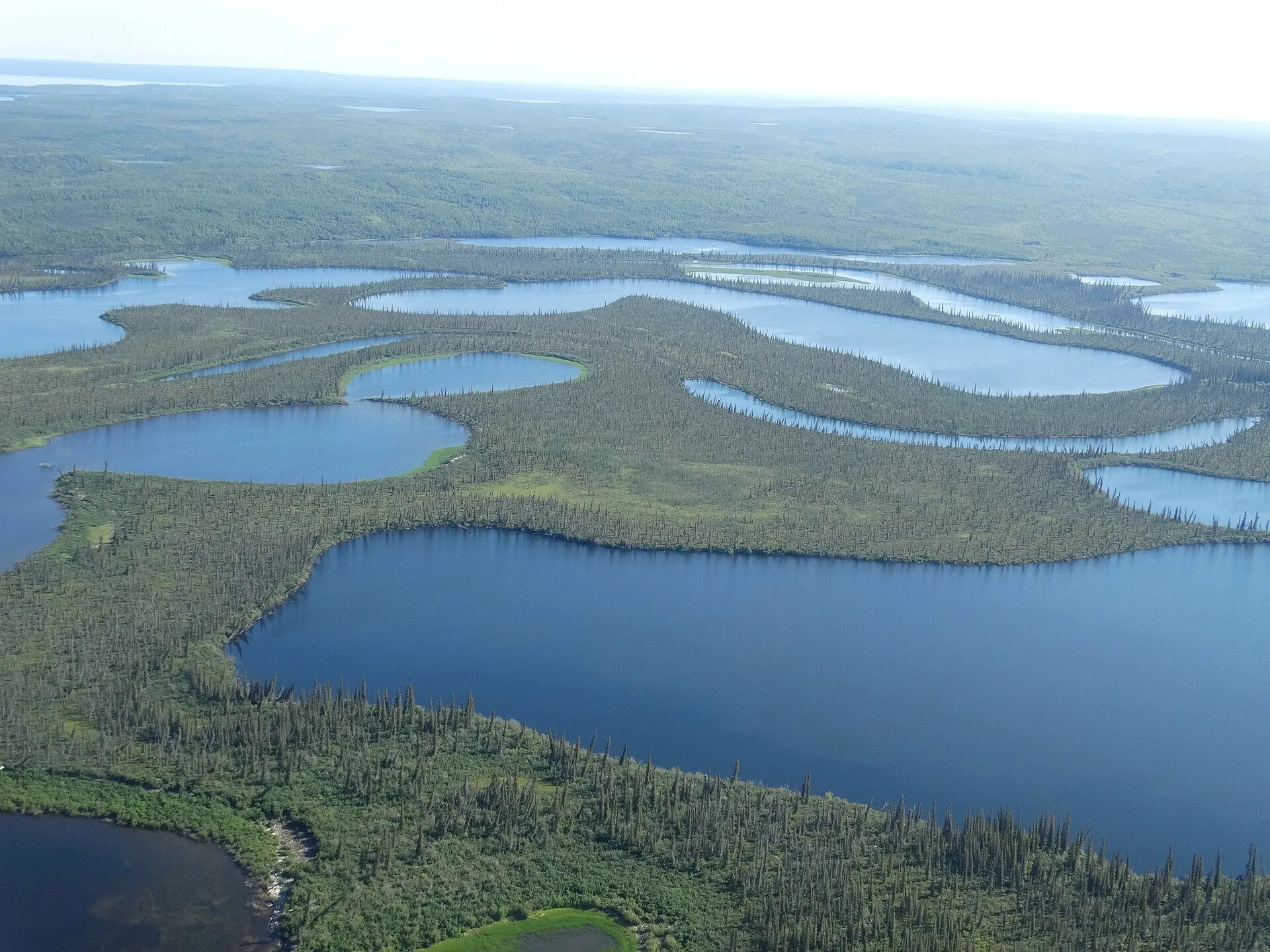 Richardson Mountains, Beaufort Delta, Northwest Territories, Canada, near Aklavik, inside the Arctic Circle, roughly 125 miles (150 km) north of it and about 150 km from the Alone season 11 filming site near Inuvik landscape