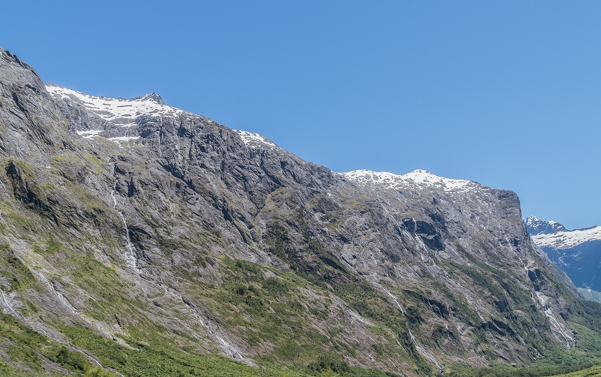 Fiordland, New Zealand's South Island (Te Waipounamu) landscape