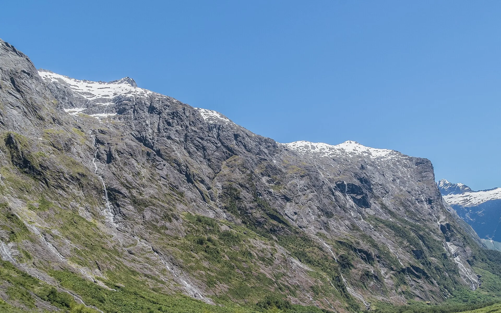 Fiordland, New Zealand's South Island (Te Waipounamu) landscape