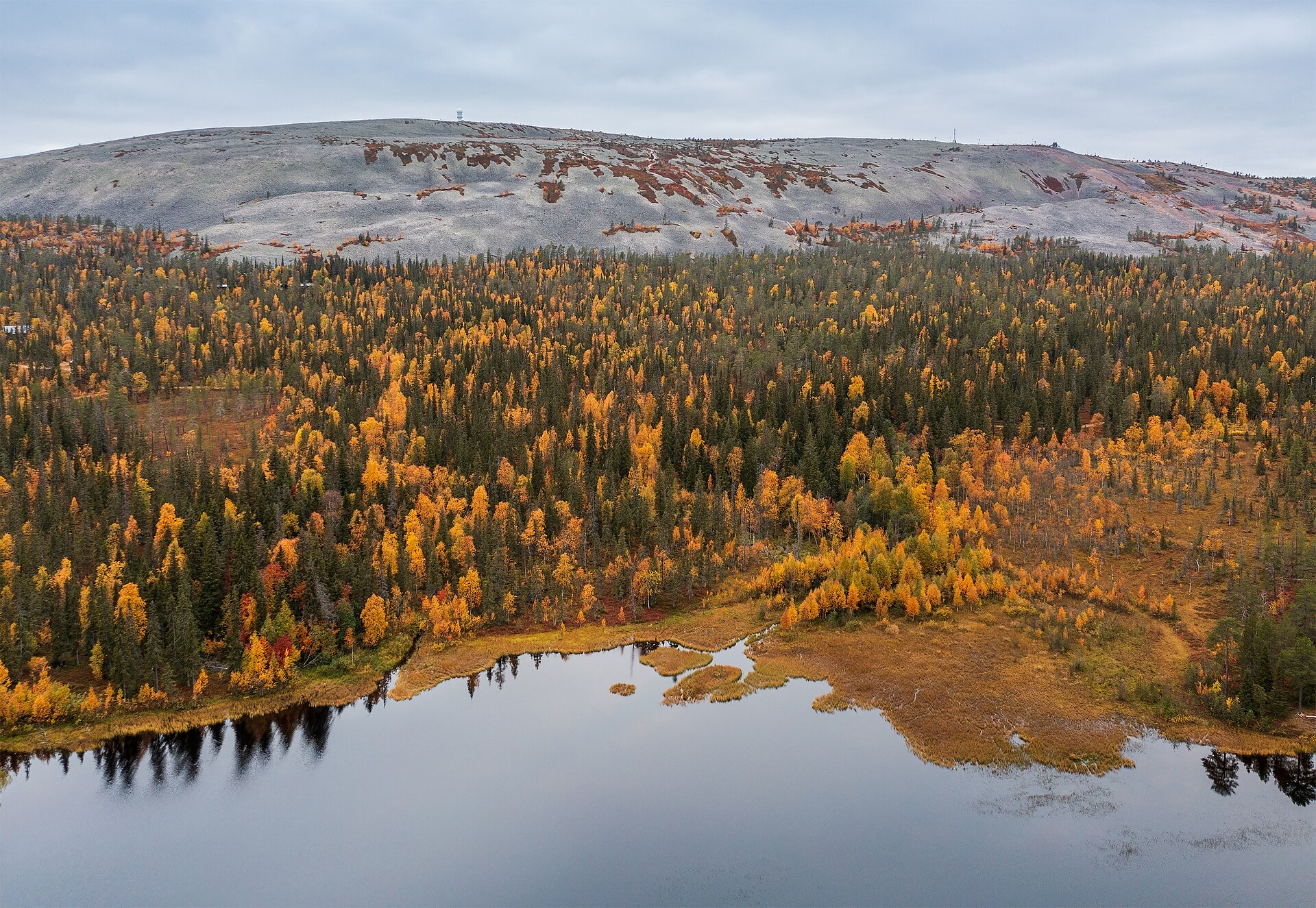 Sápmi, Arctic Circle, Finland landscape